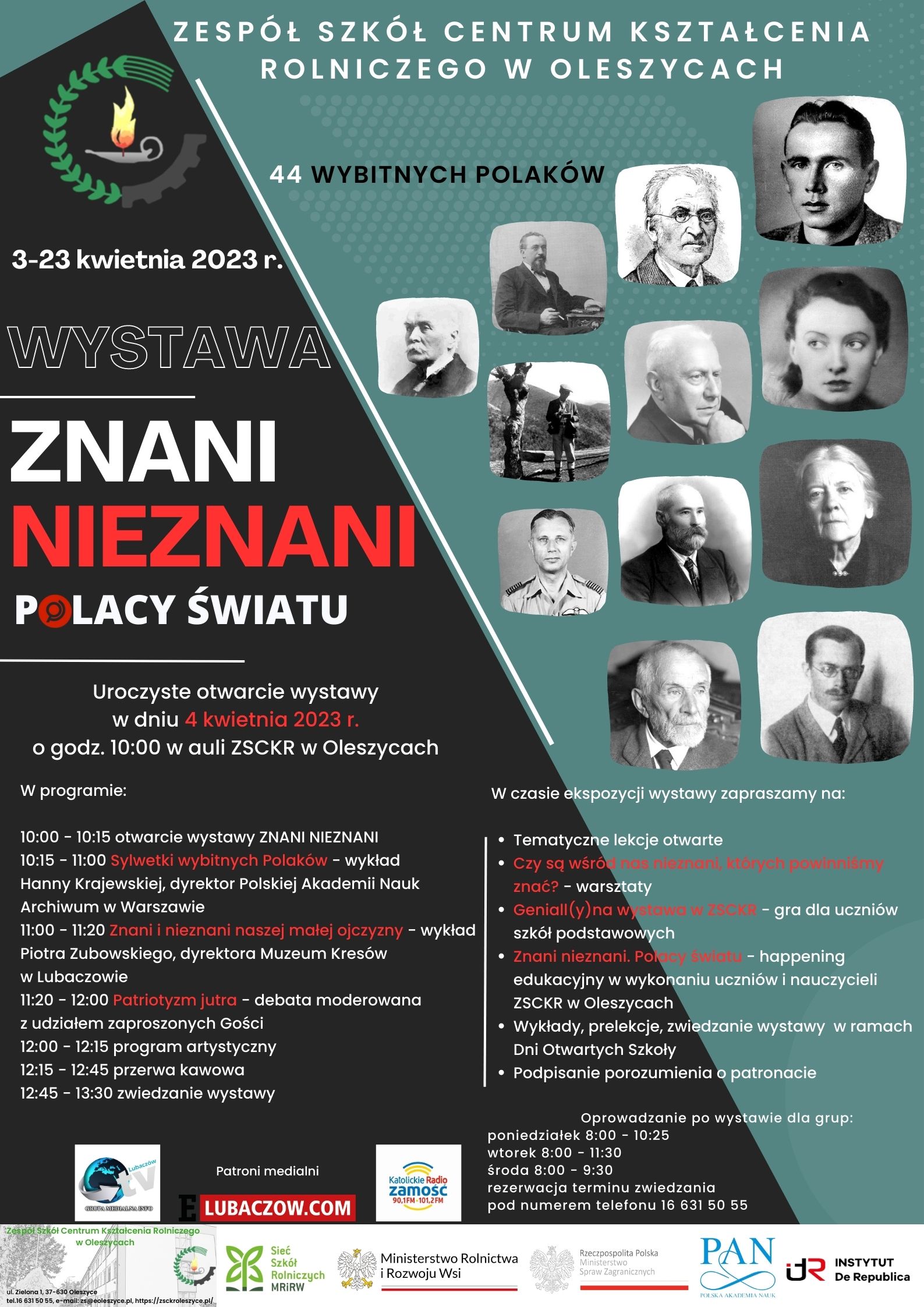 Znani nieznani. Polacy światu – inauguracja ogólnopolskiej wystawy